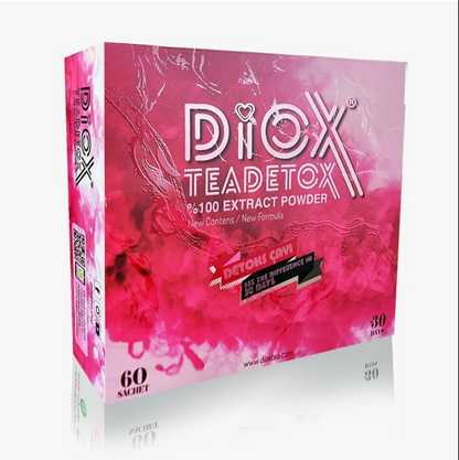 Diox Tea 60 Detox Tea 1 Month Detox Package