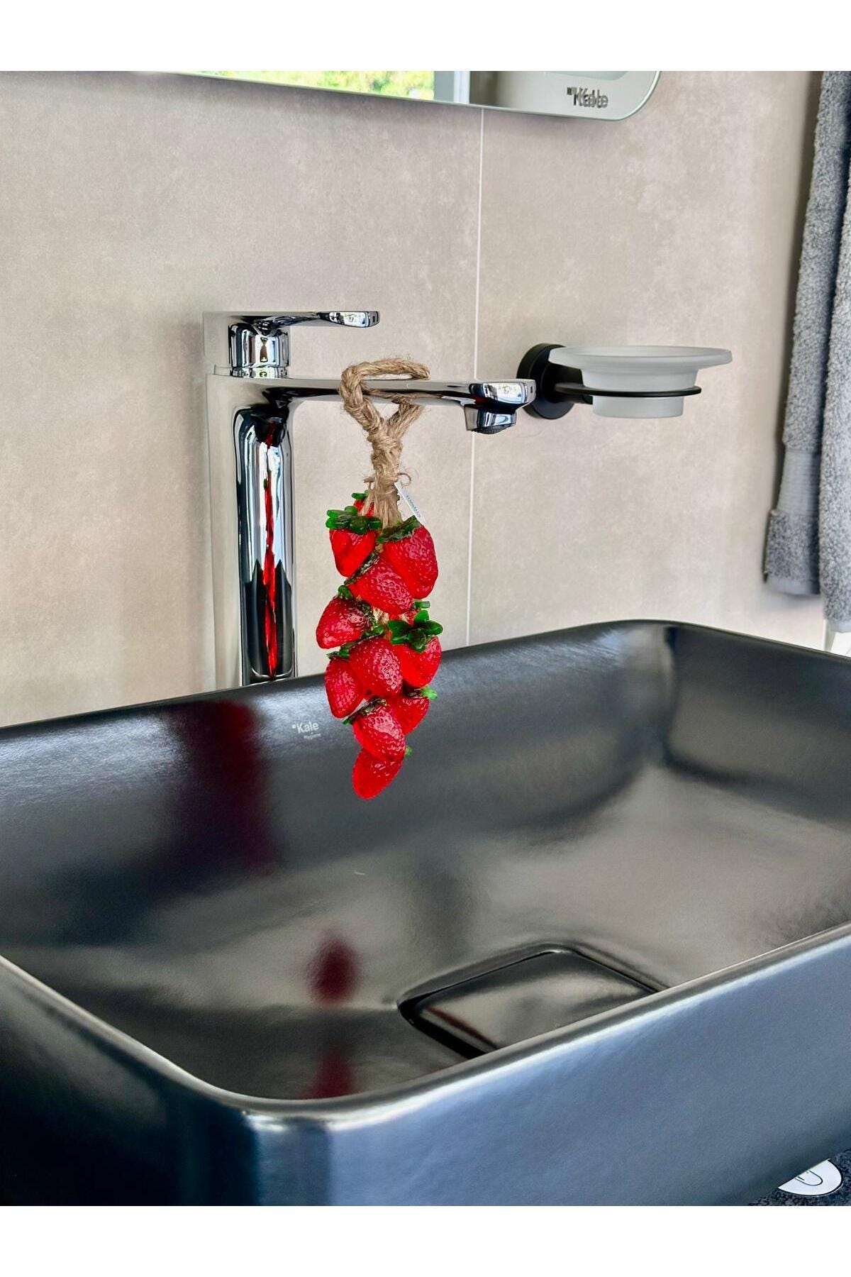 Handmade Strawberry Soap Cluster | Natural Scent Car/Home Freshener