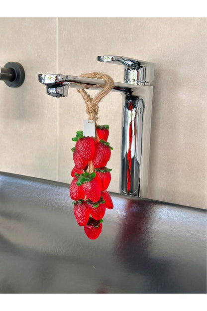 Handmade Strawberry Soap Cluster | Natural Scent Car/Home Freshener