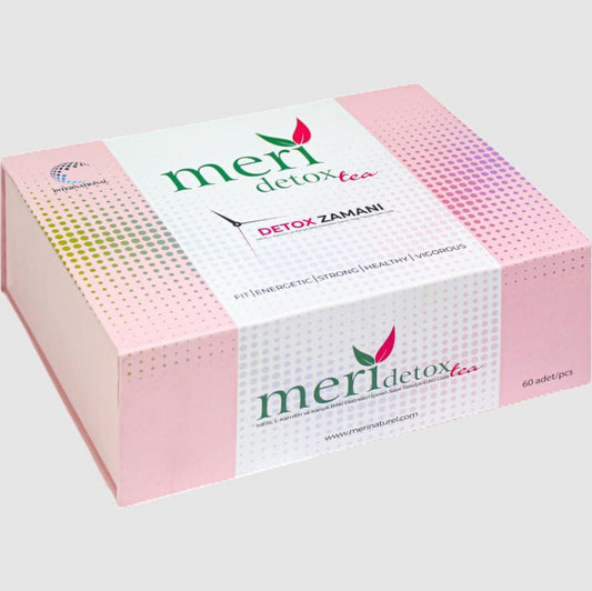 Meri Detox Tea 60 Pieces (1 Month Use) - Herbal