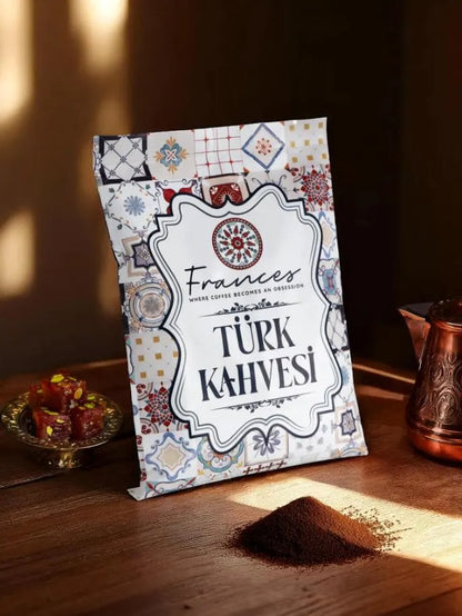Frances Traditional Turkish Coffee – Authentic Ground Coffee with Rich Aroma